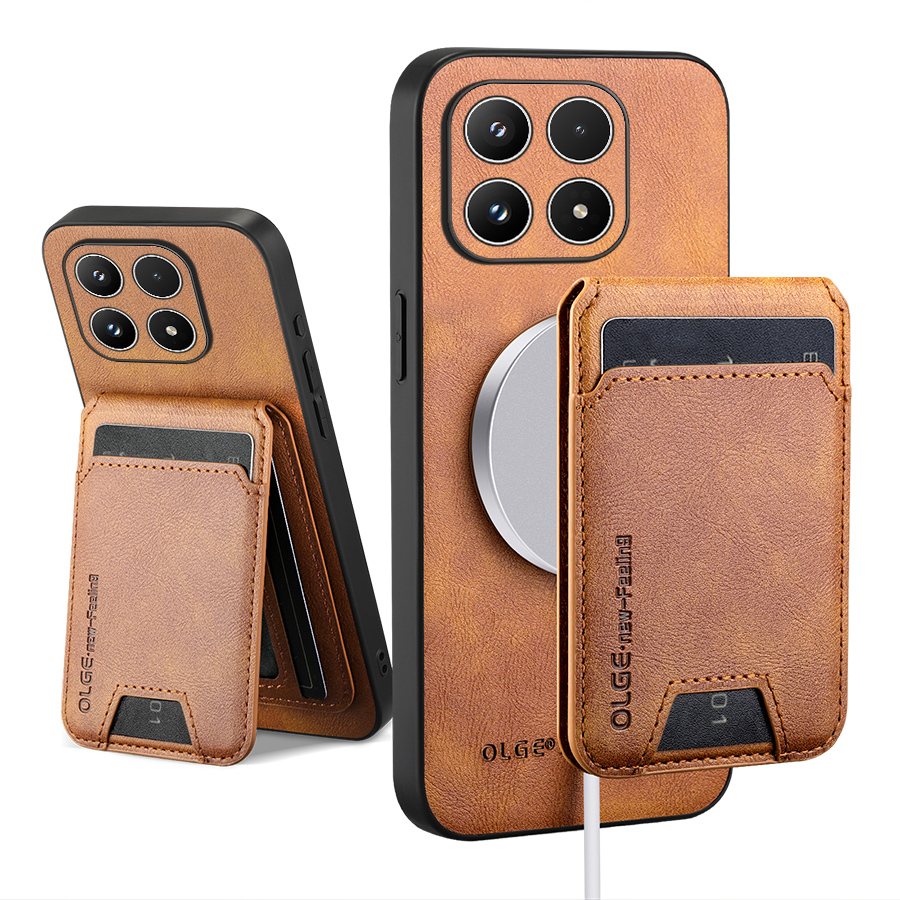 Phone Cases With Wallet - Cüzdan Kart Tutucu Telefon Kılıfı Xiaomi