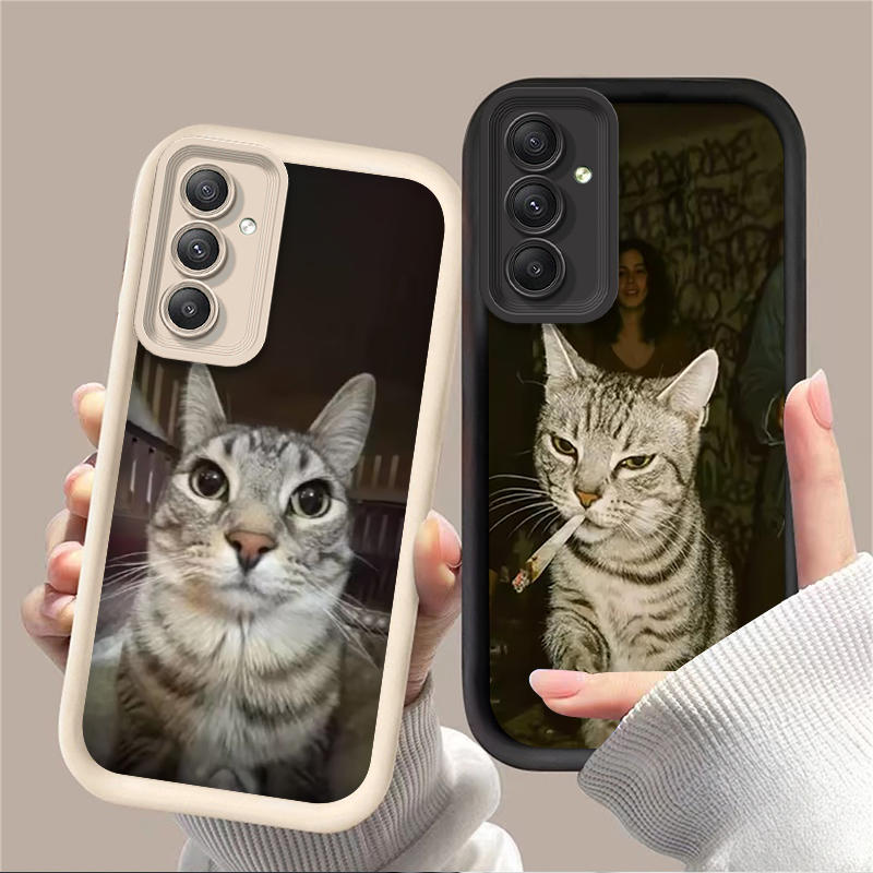 Phone Cases Cat - Samsung Galaxy A54 A05 A05S A34