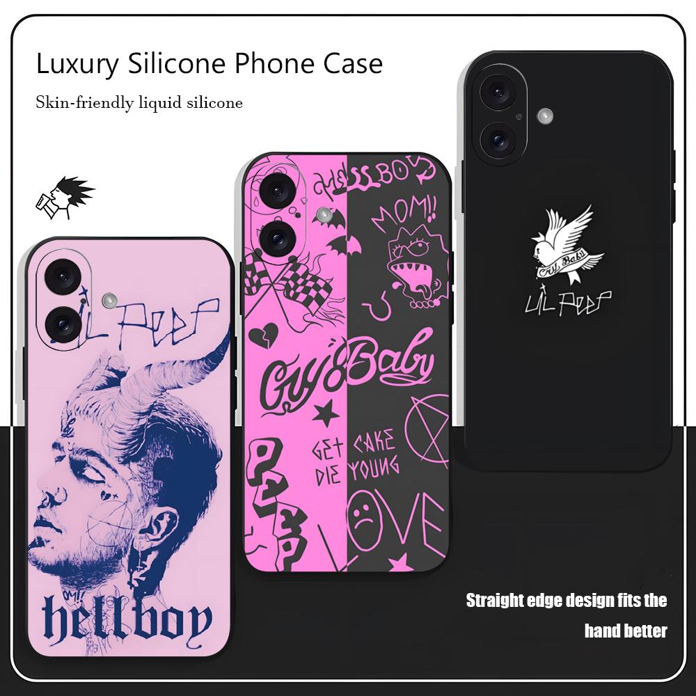 Phone Cases Iphone 15 Pro Max - Lil Peep Ünlü Yıldız Popüler Telefon