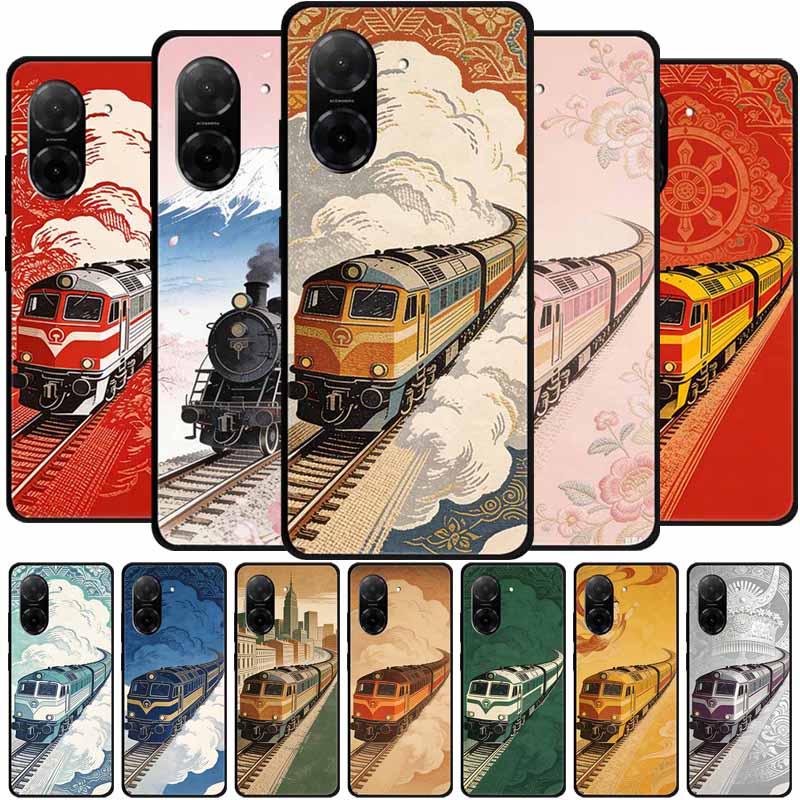 Phone Cases Eu - Redmi A5 Kılıfı 173mm Demiryolu Treni