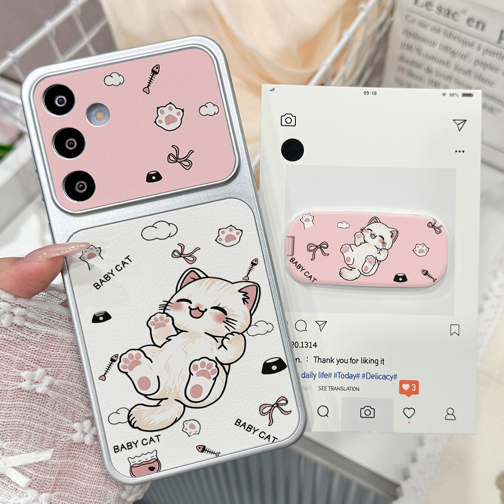 Phone Cases Cat - Karikatür Sevimli Kedi Telefon Kılıfı Samsung