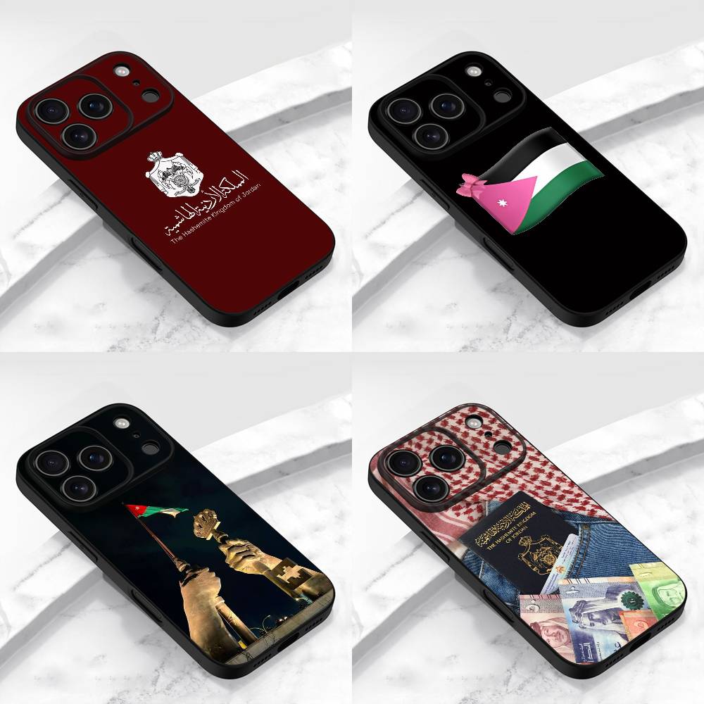 Phone Cases Jordan - Pasaport Bayrağı Ürdün Ulusal Amblemi Telefon