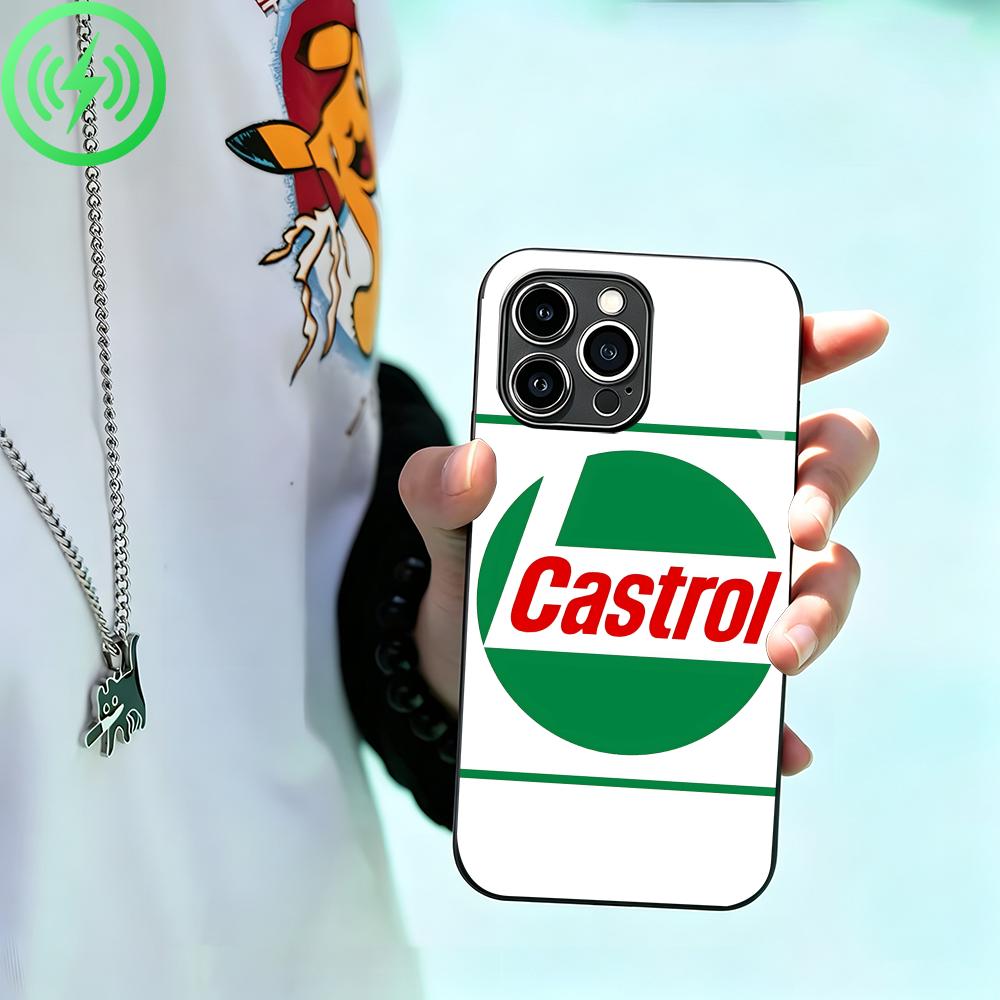 Phone Cases Brands - Yarış yağlayıcısı markası Castrol iPhone 17