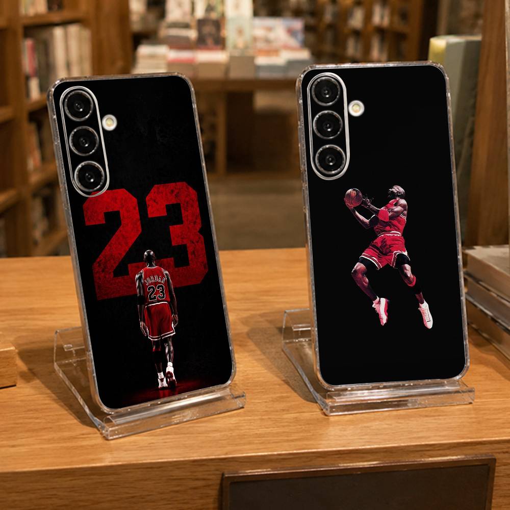 Phone Cases Jordan - Tanrı M-Michael Jordan Şeffaf Sert Telefon