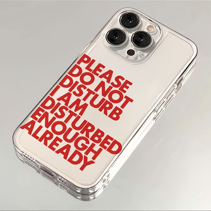 Phone Cases Transparent - Havalı İngilizce Kelimeler Telefon Kılıfı iPhone