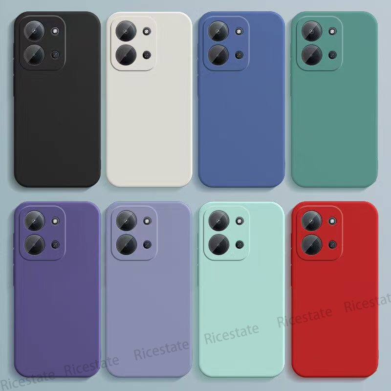 Phone Cases Eu - Kare Sıvı Silikon Telefon Kılıfı için
