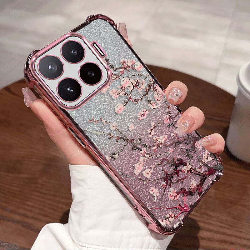 Glitter Shockproof Case - Xiaomi 17T Pro Kılıfı için Parıltılı
