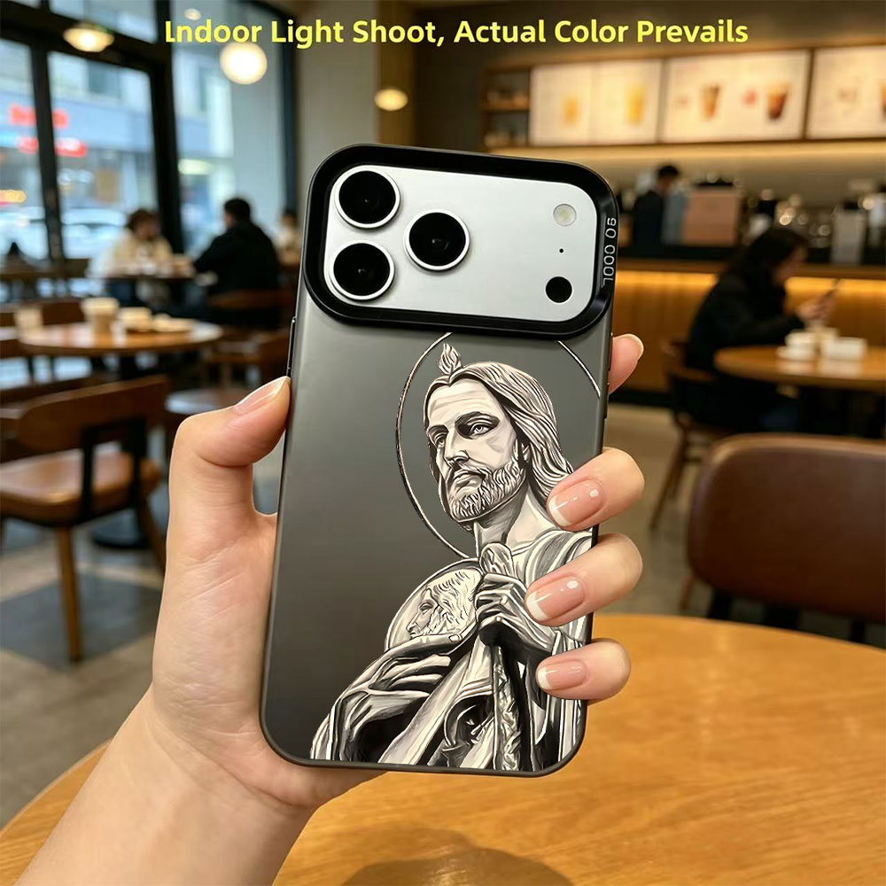 Phone Cases Iphone 15 Pro Max - San Judas Tadeo Desenli Tasarım Telefon