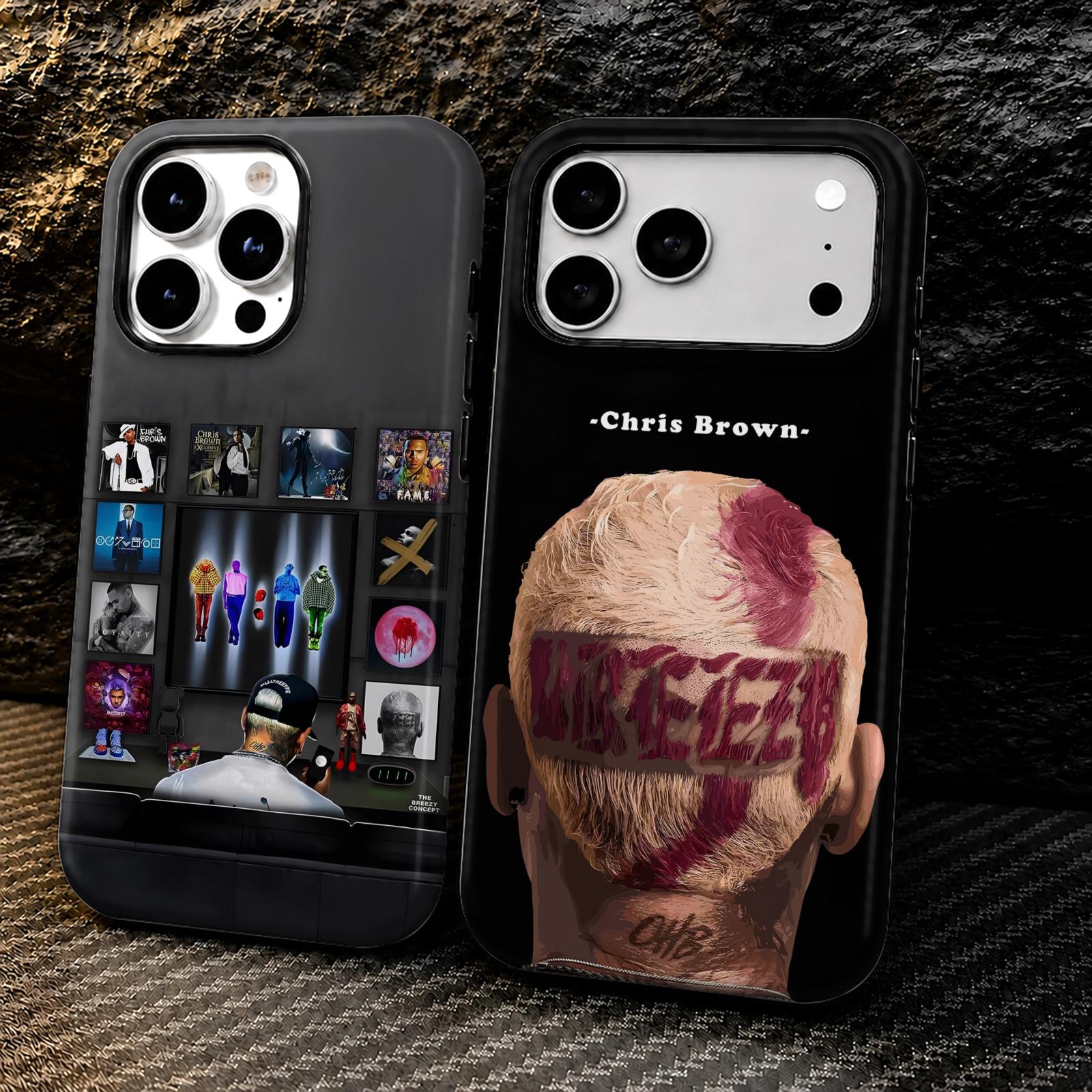 Phone Cases Iphone 15 Pro Max - Rap C-Chris B-Brown iPhone 17 16