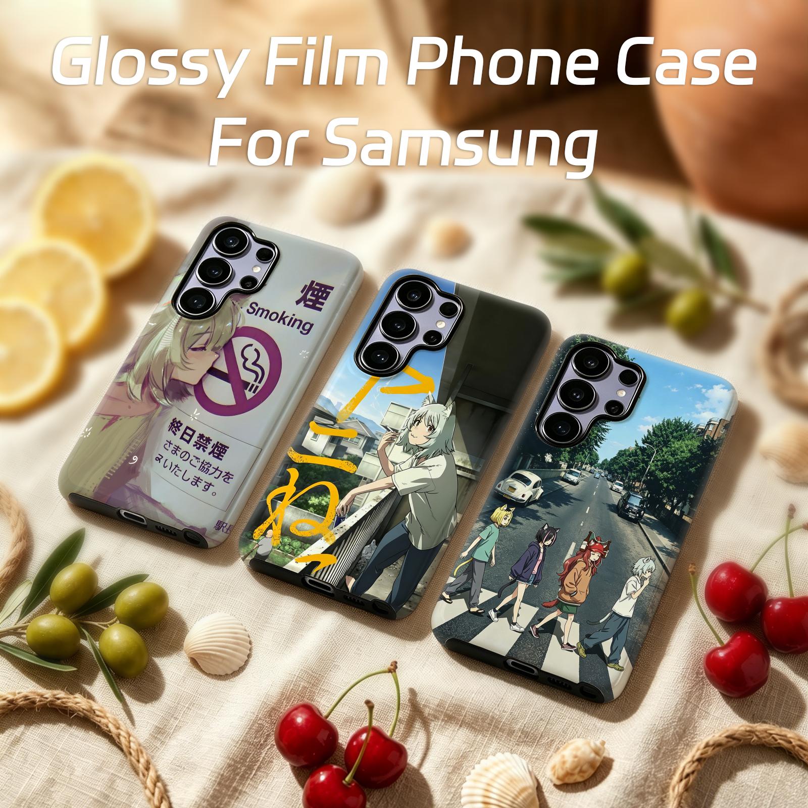 Phone Cases Cat - Chainsmoker Kedi Telefon Kılıfı Samsung Galaxy