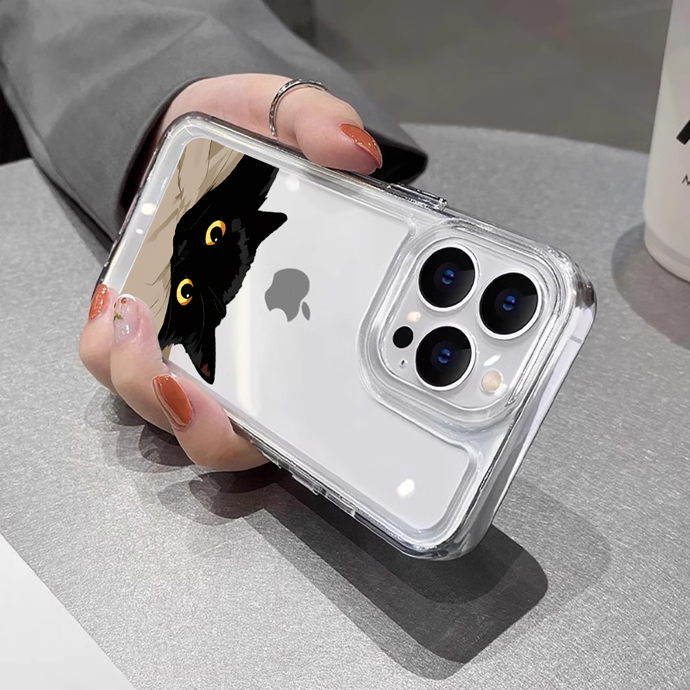 Kara Kedi Komik Çift Modası Te - Phone Cases Cat incelemesi ve fiyatı