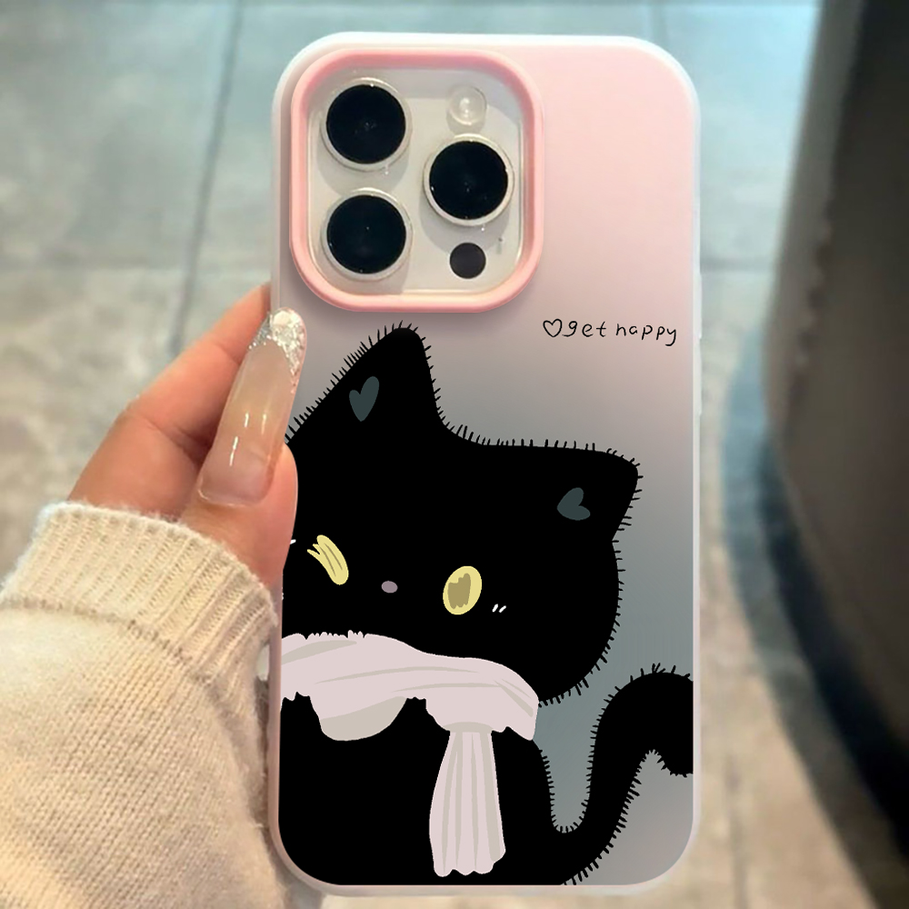 INS Çift Siyah Beyaz Kedi Şeke - Phone Cases Cat incelemesi ve fiyatı