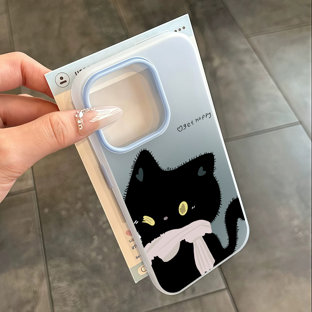 INS Çift Siyah Beyaz Kedi Şeke - Phone Cases Cat incelemesi ve fiyatı