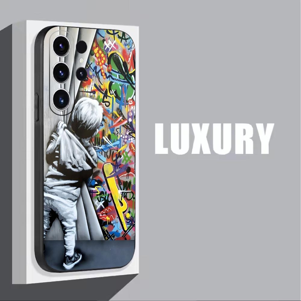 Banksy Graffiti Sanat Telefon  - Phone Cases Samsung S25 Ultra incelemesi ve fiyatı