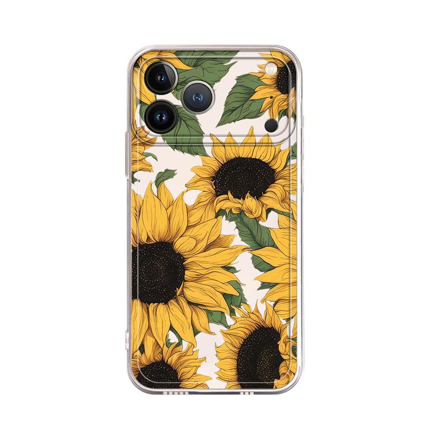 Sevimli Ayçiçeği Desenli Kılıf - Phone Cases Transparent incelemesi ve fiyatı