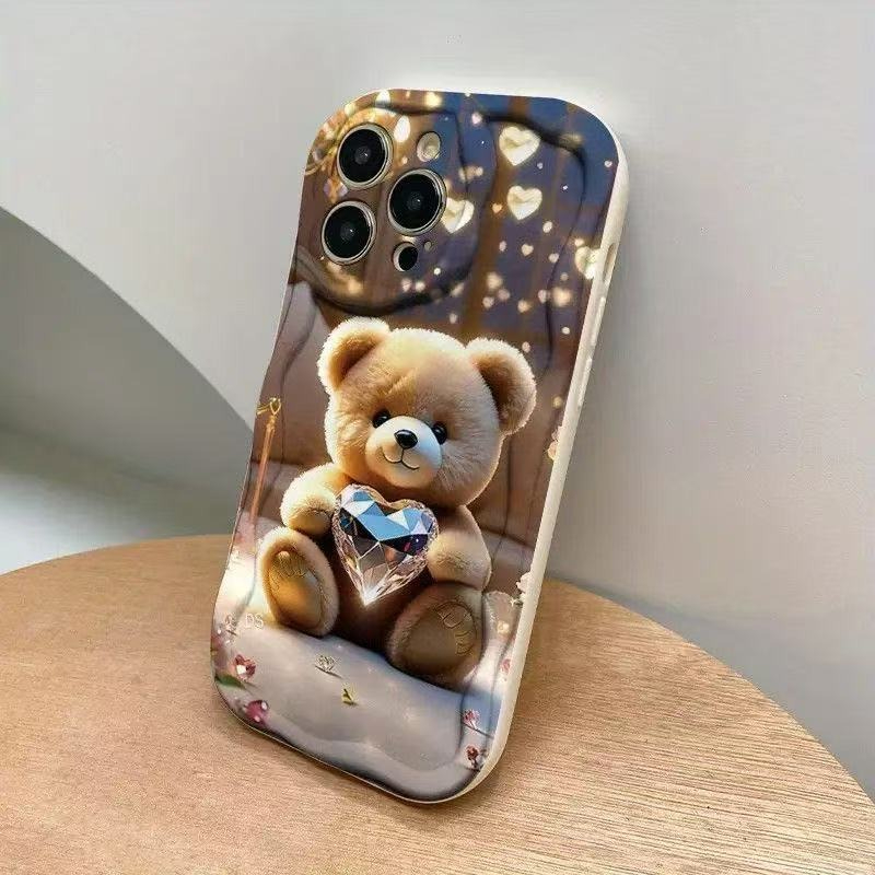 Karikatür Ayı Kalp 2D Desenli  - Phone Cases Galaxy S26 Ultra incelemesi ve fiyatı