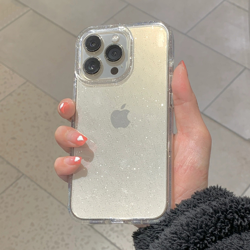 Şeffaf Basit Glitter Telefon K - Glitter Shockproof Case incelemesi ve fiyatı