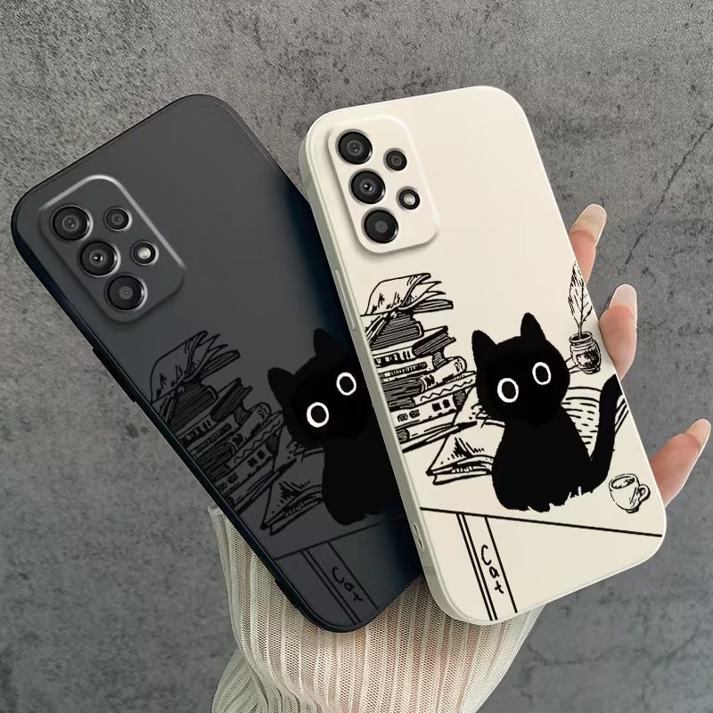 Sevimli Okuyan Siyah Kedi Dese - Phone Cases Cat incelemesi ve fiyatı