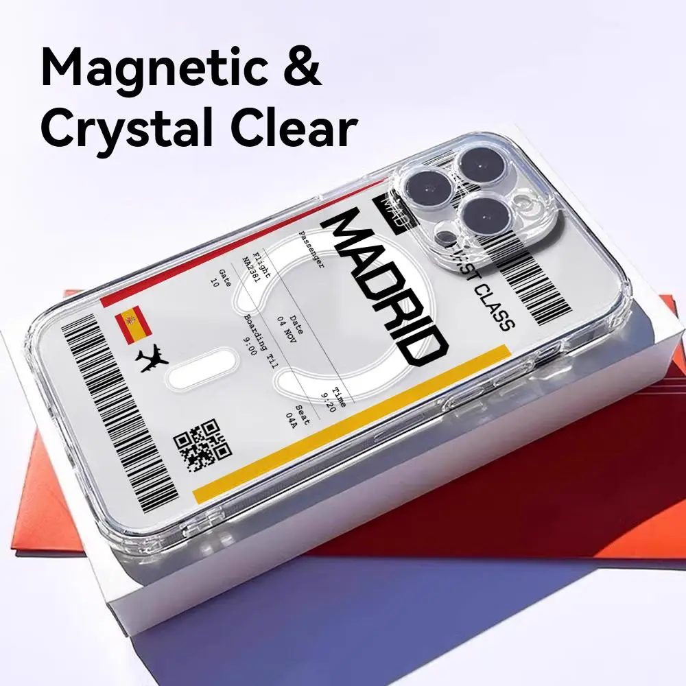 İspanya Seyahat Uçak Bileti De - Phone Cases Transparent incelemesi ve fiyatı
