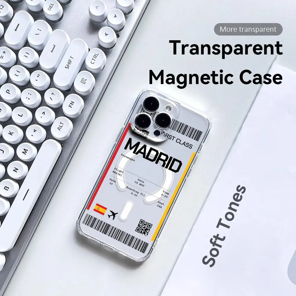 İspanya Seyahat Uçak Bileti De - Phone Cases Transparent incelemesi ve fiyatı
