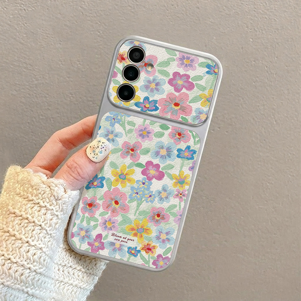 Renkli Çiçek Desenli Deri Tele - Phone Cases Samsung S25 Ultra incelemesi ve fiyatı