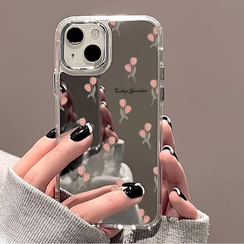 Çiçekli Lale Kiraz Desenli Ayn - Phone Cases Transparent incelemesi ve fiyatı