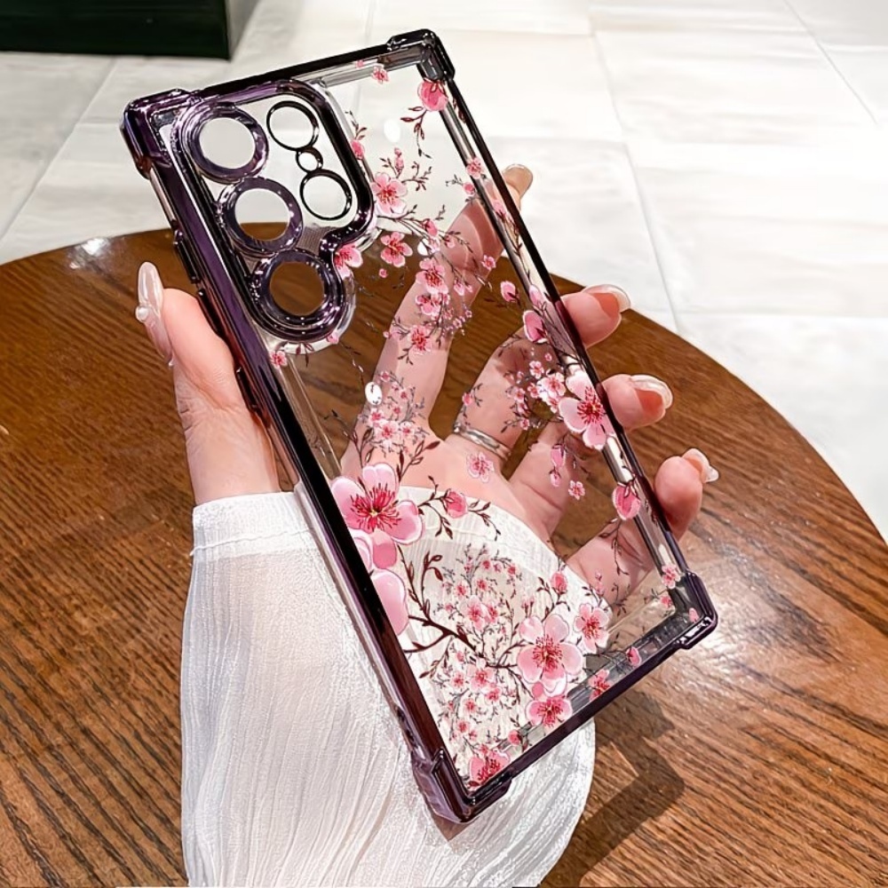Kiraz Çiçeği Elektrokaplama Dö - Phone Cases Samsung S25 Ultra incelemesi ve fiyatı