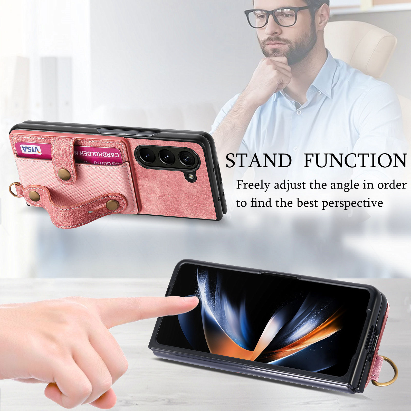 PU Deri Telefon Kılıfı için Sa - Phone Cases With Wallet incelemesi ve fiyatı