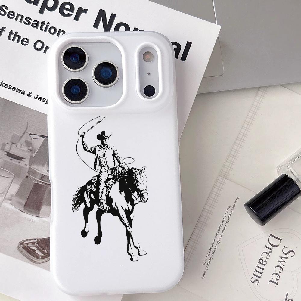 Batılı Kovboy Grafikli Telefon - Phone Cases Transparent incelemesi ve fiyatı