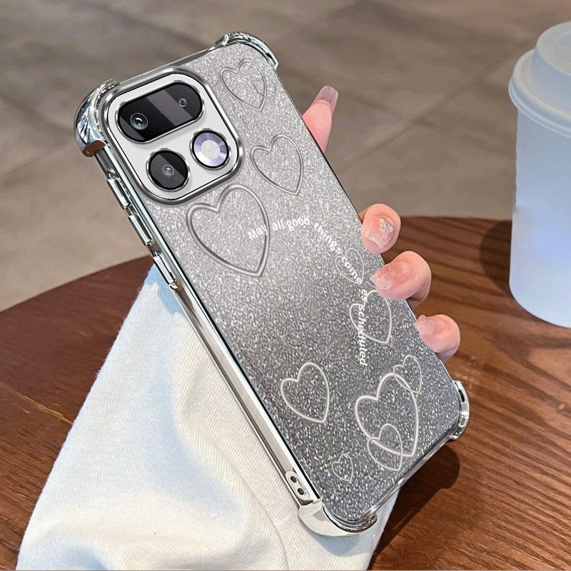 Realme 16 Pro 5G Kılıfı için P - Glitter Shockproof Case incelemesi ve fiyatı